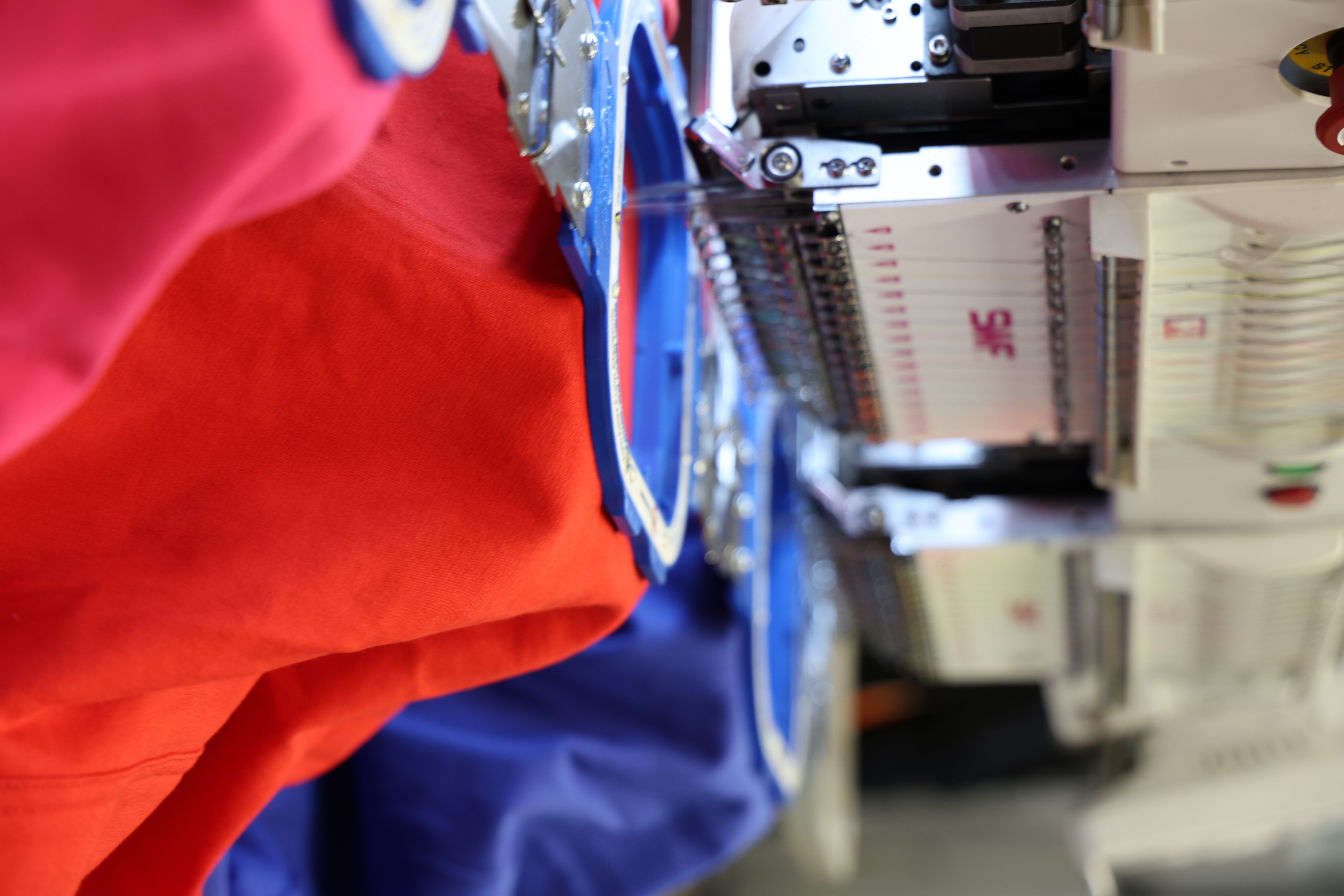 Custom decorated garment by Brandstitch